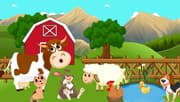 Animal Sounds Song - Let's go to the Farm & Zoo Song
