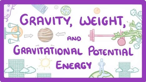 GCSE Physics - Gravity, Weight and GPE #3