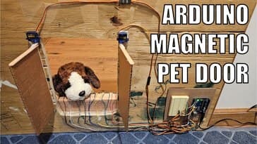 Arduino Magnetic Pet Door: Circuit & Code