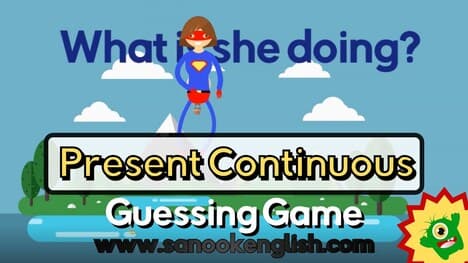 Present Continuous Tense for Kids