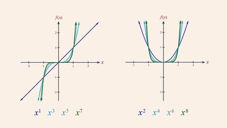 Algebra 84 - Monomial Building Blocks of Polynomial Functions