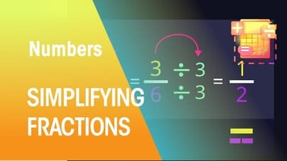 Simplifying Fractions | Numbers | Maths