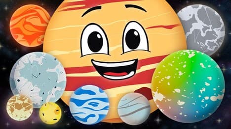 Explore The 12 New Moons That Are Orbiting Jupiter! | Space Song For Kids