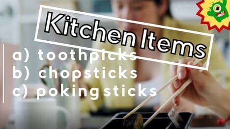 Kitchen Vocabulary for ESL Students