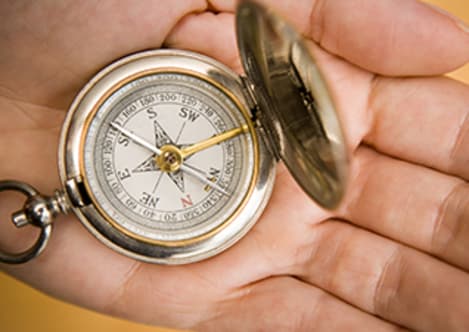 How to use a compass