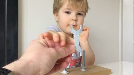 Fine Motor Skills Activity: Nuts and Bolts