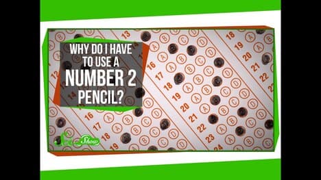 Why Do I Have to Use a Number 2 Pencil?