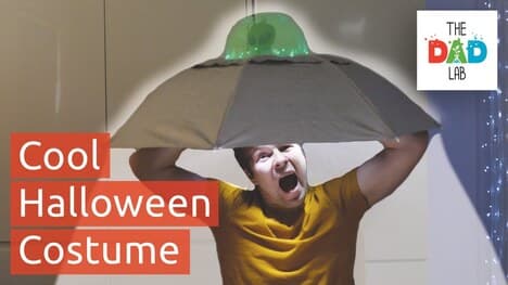 DIY Halloween: Abduction by Flying Saucer Costume