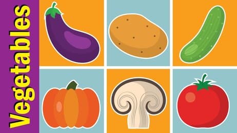Vegetables Vocabulary Chant for Children