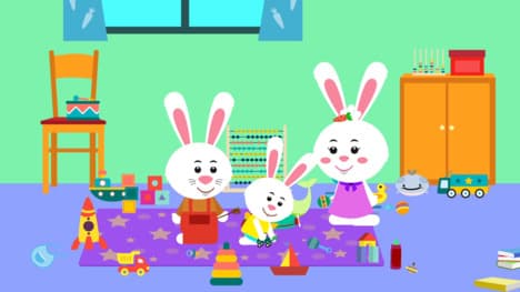 Baby Rabbit's First Steps