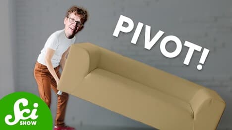 What’s the Largest Sofa You Can Move Around a Corner?