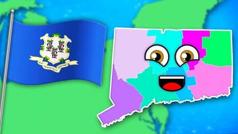 Learn About Connecticut & Its Counties! | US Geography Songs For Kids