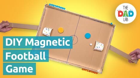 How to Make a Football Cardboard Game