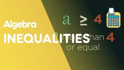 Inequalities