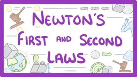 GCSE Physics - Newtons First and Second Laws #56