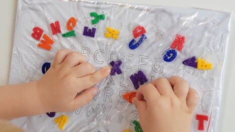 Learning the Alphabet Activity for Preschoolers