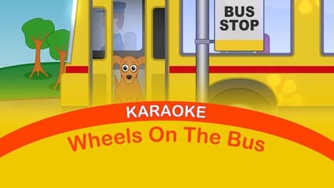 WHEELS ON THE BUS | Karaoke For Kids | Nursery Rhymes TV | Sing Along English Songs For Kids