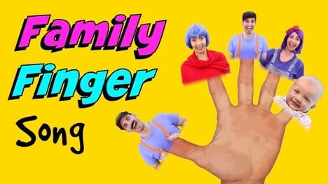 Daddy Finger (where are you) Song - Sing Along The Family Finger Song - ESL Kids