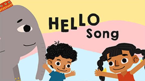 Saying Hi - Hello Song