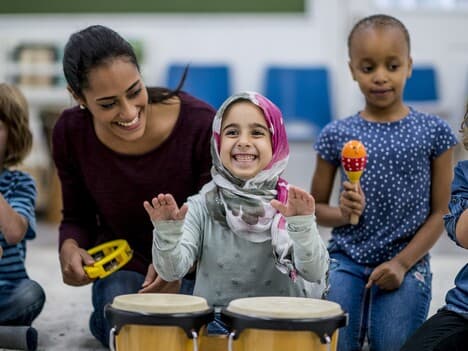 Exploring the Universe of Music: Instruments and Body Percussion