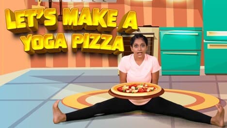 Yoga Pizza Making and Eating Adventure