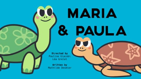 Maria and Paula the turtles