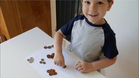 Money Math Activity for Kids