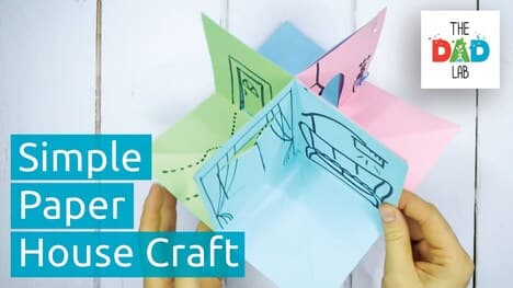 How to Make a 3D Paper House
