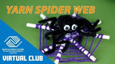 DIY Halloween Craft Project: How To Create A Spider & Spider Web
