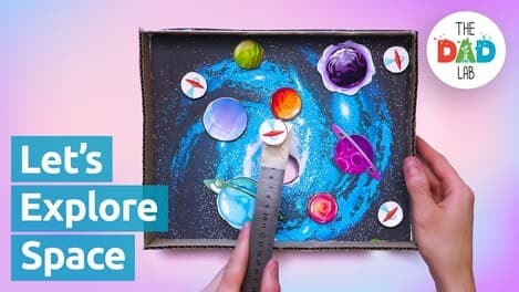 How to Make a Cardboard Outer Space Game
