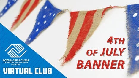4th of July Project: How To Make An American Flag Banner