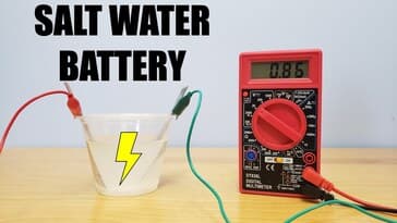 Salt Water Battery Science Project