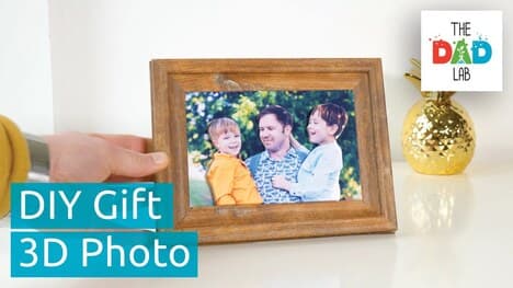 DIY Craft: 3D Photo Frame
