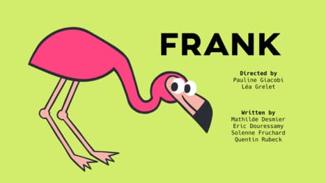 Sing with Frank the pink flamingo