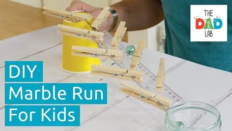How to Make a Marble Run in Two Minutes