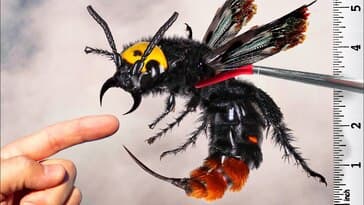Stung by the Rare Mammoth Wasp!