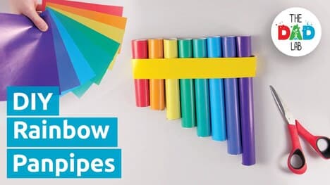 How to Make Paper Panpipes