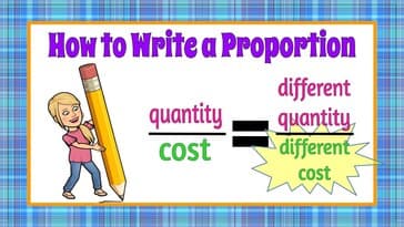 How to Write a Proportion | 7.RP.A.2