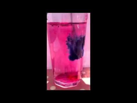 Firework in a glass