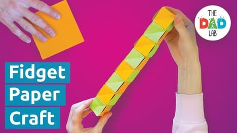 How to Make a Fidget Toy using Paper