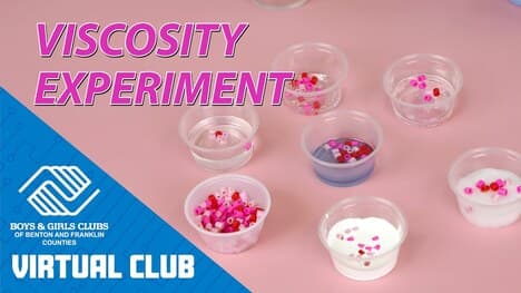 DIY STEM Project For Kids: Viscosity Experiment