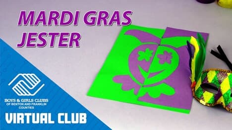 Mardi Gras Art Project: Make A Colorful Jester