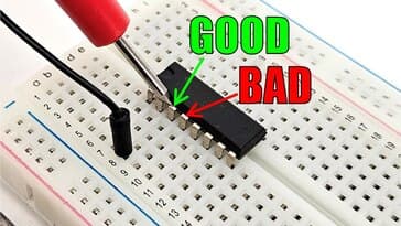 Diagnosing a Bad Breadboard Connection | Electronics Tutorial