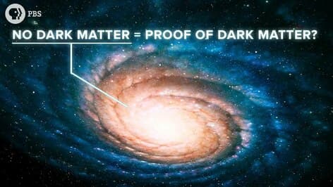 No Dark Matter = Proof of Dark Matter?