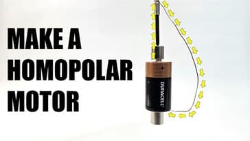 Easy Homopolar Motor | Science Project