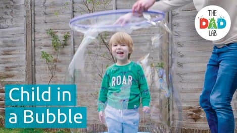 How to Make Giant Soap Bubbles and Get Inside