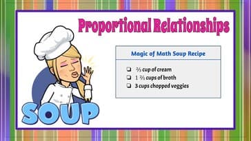 Using Proportional Relationships to Enlarge a Recipe 💚💙