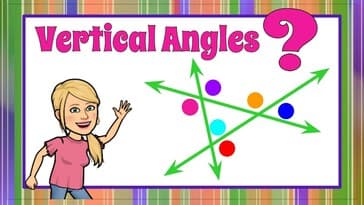 Vertical Angles & Intersecting Lines | 7.G.B.5