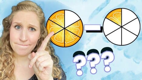How to Subtract Fractions with the Same Denominator - Easy Explanation
