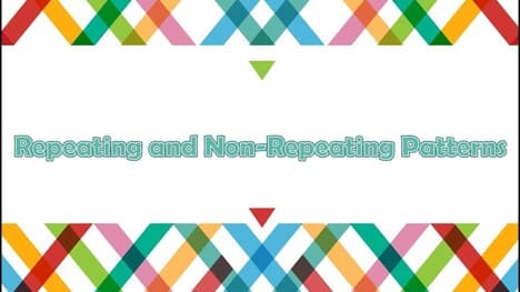Repeated and Non-Repeating Number Patterns